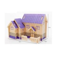 Wildlebend Mor Ev 3D Ahşap Puzzle