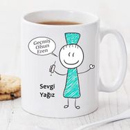 Wildlebend Pi105 Geçmiş Olsun Kişiye Özel Kupa
