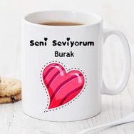 Wildlebend Pi123 Seni Seviyorum Kişiye Özel Kupa