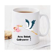 Wildlebend Pi129 Bebek Geliyor Kişiye Özel Kupa