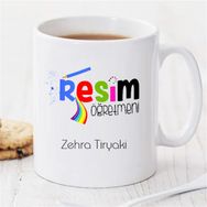 Wildlebend Pi21 Resim Öğretmeni Kişiye Özel Kupa