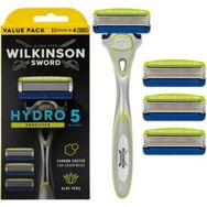 Wilkinson Sword Hydro 5 Sensitive 4 Yedek Kartuş Aloe Veralı Tıraş Bıçağı Sapı
