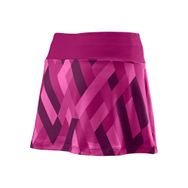 Wilson WRA769302 UWII Print 12.5 Mor Kadın Tenis Eteği