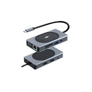 Winex 9in1 Usb Type-c Hub 15 Watt Kablosuz Şarj Aleti