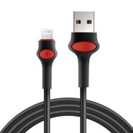 Winex Gfz115 iPhone Lightning 3.0a 1 mt Siyah Hızlı Şarj Data Kablosu