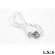 Winex Mobile 3A Beyaz CA116 USBA to Lightning Data ve Şarj Kablosu