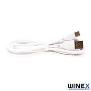 Winex Mobile 3A Beyaz CA60 USBA to Type-C Data ve Hızlı Şarj Kablosu
