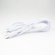Winex Mobile Beyaz CA120 PD20 Watt 3A Type-C to Type-C Data ve Hızlı Şarj Kablosu