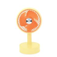 Winex Mobile Mini Taşınabilir Portatif Fan Sarı 3 Kademeli Vantilatör