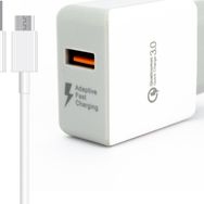 Winex Mobile X66 UsbA Quick Charger 3.0 UsbA to Micro Kablolu Hızlı Şarj Aleti Set