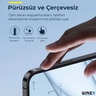 Winex TCL L10 Plus Sadece Ön Kılıflı Kesim Ekran Koruyucu Kaplama
