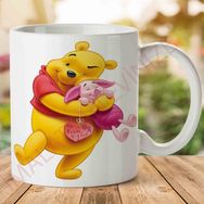 Winnie The Pooh Png Baskılı Kupa Bardak