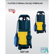 Winpo QDP 400 AW Flatörlü Drenaj Dalgıç Pompa