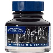 Winsor Newton 030 Black 30 ml Kaligrafi Mürekkebi