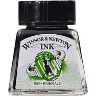 Winsor Newton 235 Emerald 14 ml Çizim Mürekkebi