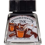 Winsor Newton 469 Peat Brown 14 ml Çizim Mürekkebi