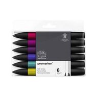 Winsor & Newton 4832 Promarker 6'lı Zengin Tonlar Kalem Seti