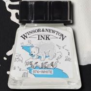 Winsor Newton 702 White Çini Çizim Mürekkebi