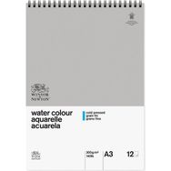 Winsor & Newton : Classic : Sulu Boya Spiralli Bloknot : 300 Gr : A3