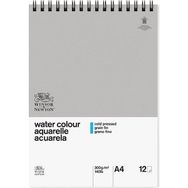 Winsor & Newton : Classic : Sulu Boya Spiralli Bloknot : Soğuk Baskı : 300 Gr : A4