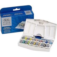Winsor Newton Cotman Plus Cep Tipi Seti 12 Renkli 1/2 Tablet Sulu Boya