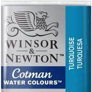 Winsor Newton Cotman Yarım Tablet Turquoise 654 Sulu Boya
