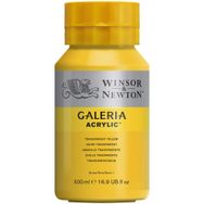 Winsor Newton Galeria Transparent Yellow 653 500ml Akrilik Boya