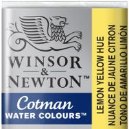 Winsor Newton Lemon Yellow Hue 346 Yarım Tablet Sulu Boya