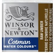 Winsor Newton No:554 Raw Umber Tablet Sulu Boya