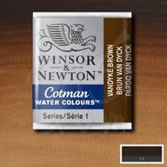 Winsor Newton No:676 Vandayk Brown Tablet Sulu Boya