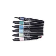 Winsor Newton Promarker Gökyüzü Tonları Seti 6 Renk Grafik Kalemi