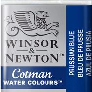 Winsor Newton Prussian Blue 538 Yarım Tablet Sulu Boya
