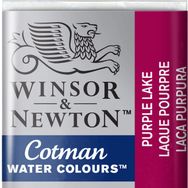 Winsor Newton Purple Lake 544 Yarım Tablet Sulu Boya