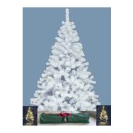 Winterfest WINLUXB180ÇNTL 180 cm 600 Gür Dallı ve Çantalı Beyaz Yılbaşı Ağacı