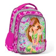 Winx Club 63220 Kız Çocuk Okul Çantası Pembe-Gri