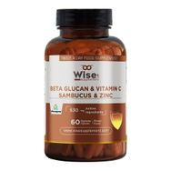 Wiselab Beta Glucan Vitamin C Sambucus Zinc 60 Kapsül
