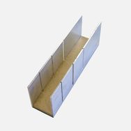 Wisent 245x60x50 mm Aluminyum Kesme Şablonu