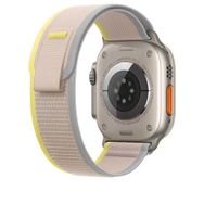 Wiwu Apple Watch 7 41 mm Trail Loop Naylon Örgü İşlemeli Hasır Kordon Strap Kayış