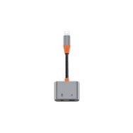 Wiwu LT08 Konuşma Destekli Lightning To 3.5 mm Aux Çevirisi Ses Adaptörü