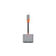 Wiwu LT09 Lightning Şarj Ve Lightning Kulaklık Dönüştürücü Adaptör