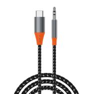 Wiwu YP07 1.2 mt Type-C To 3.5 mm AUX Audio Ses Kablosu