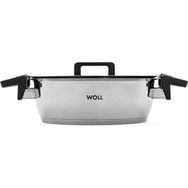 Woll Concept Çelik Sığ Tencere 24 cm - Gümüş