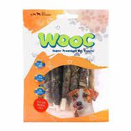 Wooc 80 gr Balık Derisi Sargılı Sütlü Çubuk Köpek Ödül Maması