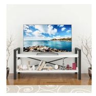 Wood House Buse Beyaz TV Sehpası