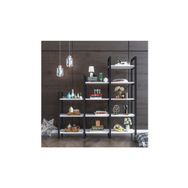 Wood House Kardelen Merdiven Beyaz Kitaplık