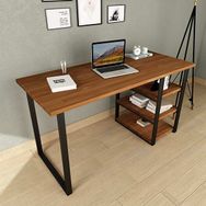 Woodesk CPT4611-140 Tik Elegant Masif Ağaç Çalışma Masası