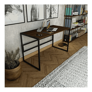 Woodesk CPT4615-120 Ceviz Çimen Masif Ahşap 120x60 Çalışma Masası