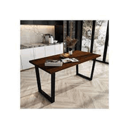 Woodesk CPT7012-140 140x70 cm Ilgın Masif Ceviz Yemek Masası