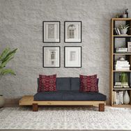 Woodesk CPT8374-200 Arin Masif Natural-Lacivert Renk Sedir