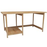 Woodface Lisa Naturel Doğal Ahşap Çalışma Masası